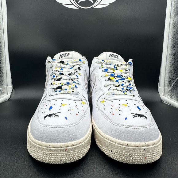Nike Air Force One Low “Paint Splatter” men’s size 14 - Picture 3 of 7
